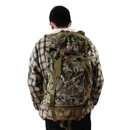 Custom Green Tactical Mountain Backpack for Explorers