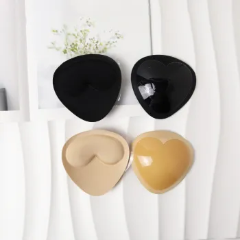 Ameliebra Production Strapless Heart Shaped Invisible Skin Friendly Bra