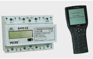 3 Phase Four Wire Multi-function Electrical Energy Meter / Kilowatt-hour Meter