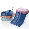 Smooth Texture Cotton Hand Towel with Elegant Dobby