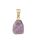 Reiki Healing Crystal Stone Pendant Necklace Irregular Natural Raw Amethyst Gemstone Necklaces for Womens