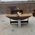 Corten Steel Backyard Patio Fire Bowl للبيع