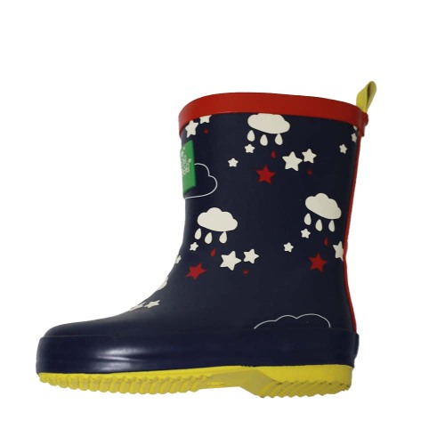 Botas de chuva de borracha infantis