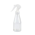 botella de spray de gatillo de envases de plástico ámbar marrón