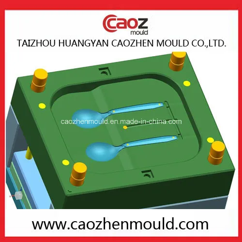 Plastic Two Cavity Big Spoon Test Mould