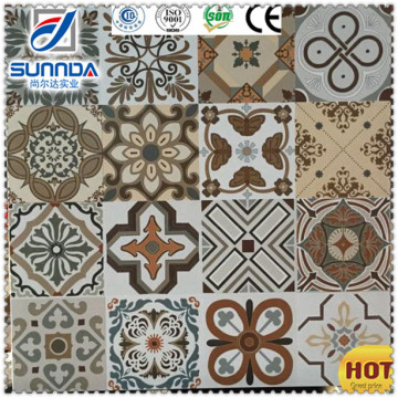 new arrival of tiles for rustic digital flower series floor and wall tile, rough matte ceramic porcelain tiles