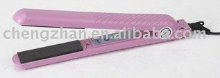 pink electric hair straightener