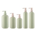 HDPE Green Green Soft Cosmetic Loção Plástico Garrafa de Shampoo