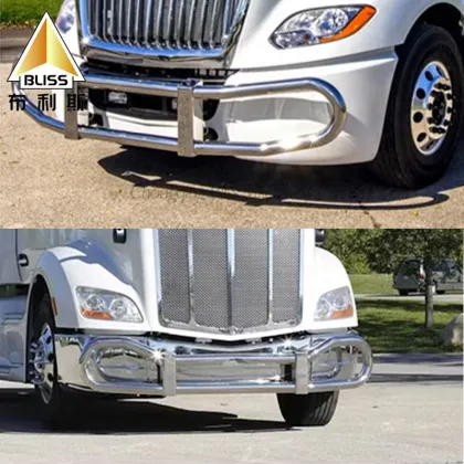 Front Stainless Steel Bumper Trim Guard Stickers for Bliss Bumper BS04