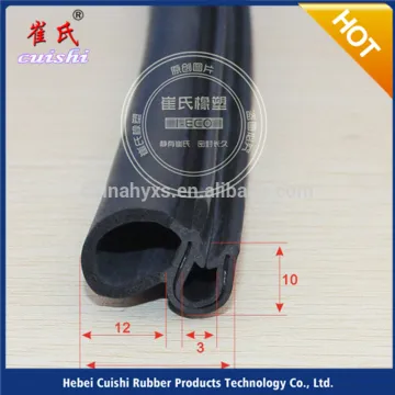 UV Resistant Auto Rubber Trim Edge Seal
