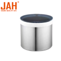 Petit composteur de bureau rond en acier inoxydable JAH 430