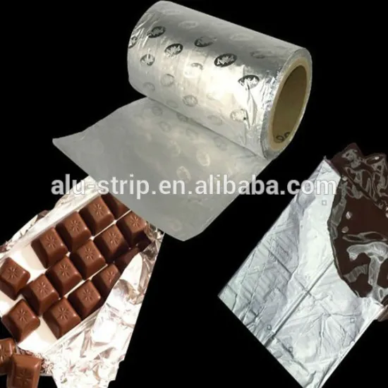 flexible aluminum foil for chocolate wrapping