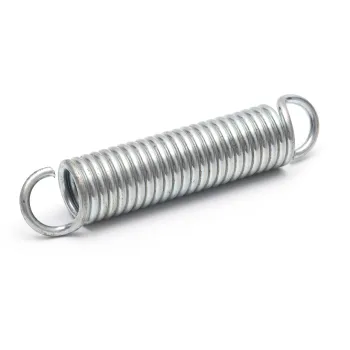 High Precision Customized Non Standard Stainless Steel Black Double Hooks Tension Spring