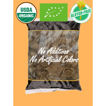 Pastas de cáscara de sorgo libres de gluten orgánico