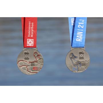 2018 Medalha de finalistas da Maratona de Vancouver