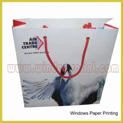 White Paper Clothing Bag