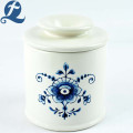 Kitchen Flower Printed Ceramic Food Storage Jars