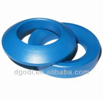 blue anodized aluminum spherical washer