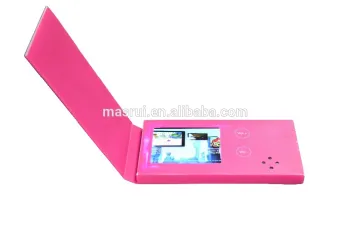 2.4 inch Plastic cover business card size video brochure