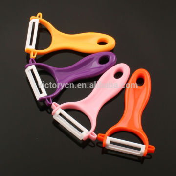 fashion paring knife with plastic handle ,sharp blade easy clear