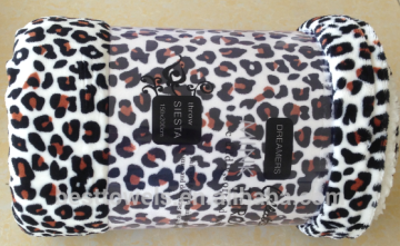 Hot selling warm thread flannel fleece blanket