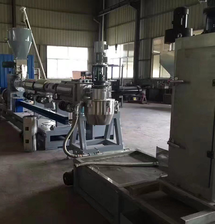 PE regrind flakes pelletizing line PE regrind flakes pelletizing line