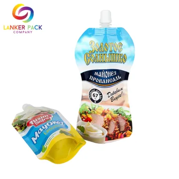 BRC Standard Standing Food Pouch Bags With Spout