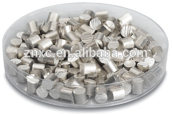 manufacture research and invention materials 5*5mm mm high purity metal 99.93% magnesium Mg pellet