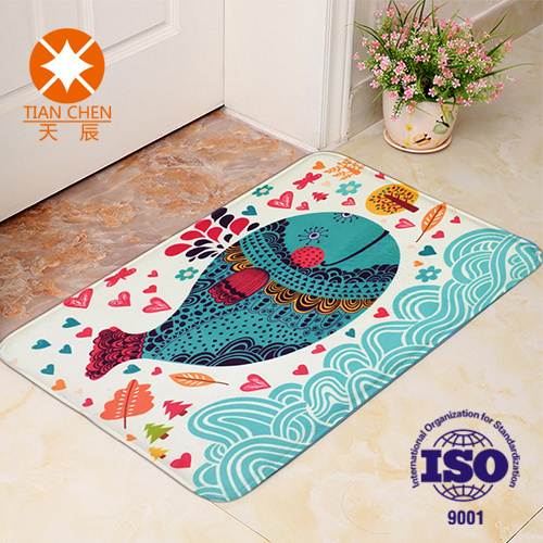 Home Anti-skid Cartoon Carpet Porch Mat