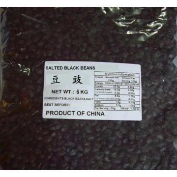 Dry salted black beans 6kg