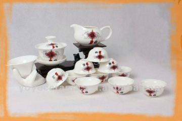 14pcs/set chinese gongfu tea set Chinese knot