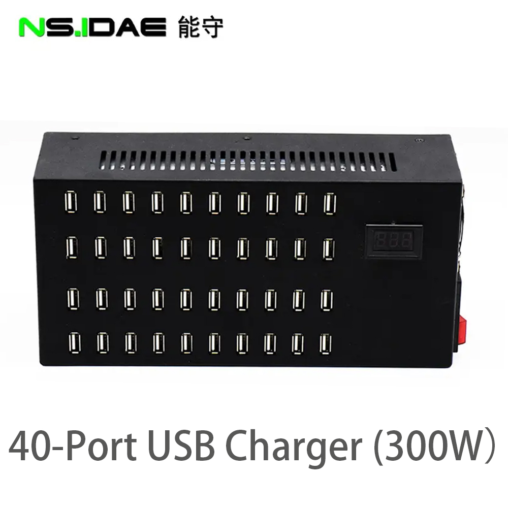 Estación de carga de 40 puertos USB