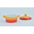 High Quality Yellow Soup Pot Small with Lid