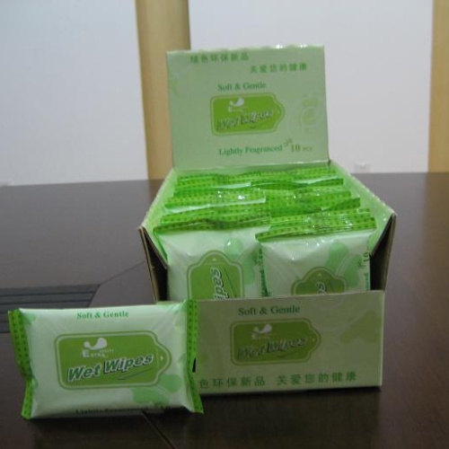 Aloe Vera Fresh Scented Antibacterial Wet Tissues