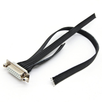 Custom DB15 Female Cable Assembly