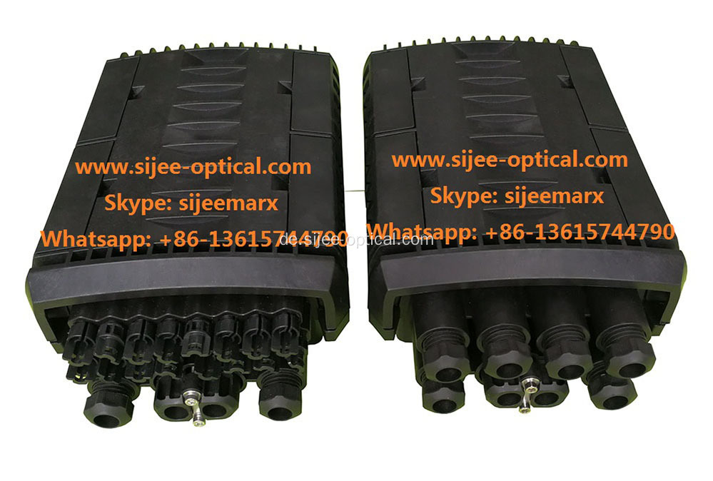 FTTH Drop Kabeltyp Fiber Optic Splice Splitter Verschluss