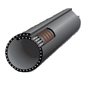 150 -mm -Stahlkordelröhrenförderband