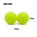 Lacrosse Yoga Peanut Silicone Massage Therapy Ball