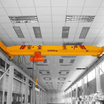 8t lifting equipment wire rope hoist bridge crane