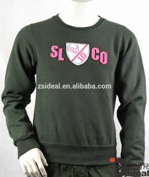 Custom promotional mens crewneck sweatshirt