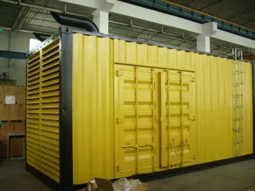 Soundproof Cummins Diesel Generators , Electronic Governor Generator