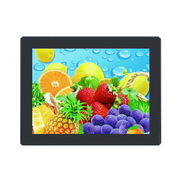 Coperchio di vetro touch personalizzato da 4 mm con display LCD da 8 pollici da 800 cm di luminosità da 8 pollici