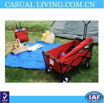 Folding All Terrain Utility Wagon Beach Cart