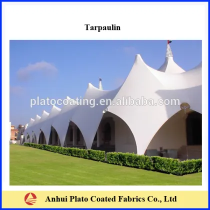 100% polyester pvc coated waterproof pvc membrane architecture