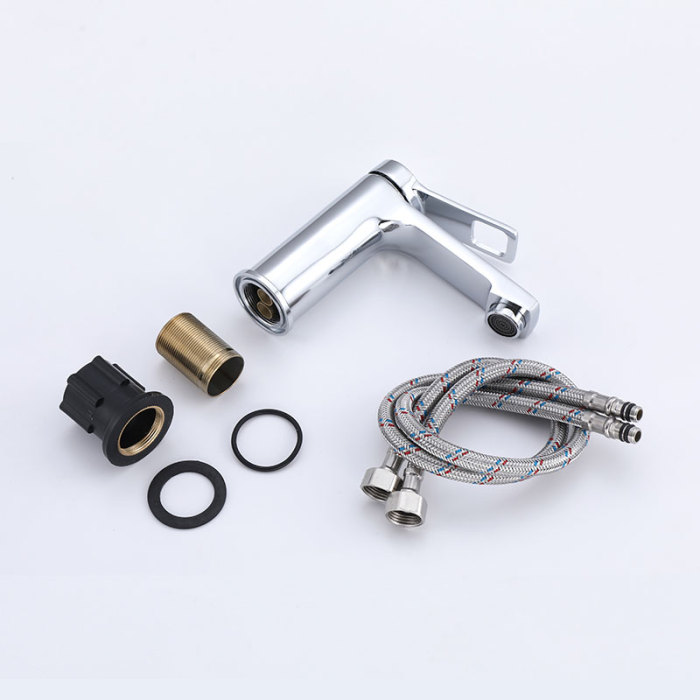 Modern Zinc Alloy Electroplated Faucet for Sink Use