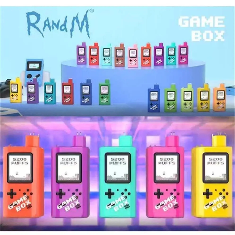Randm Game Box Super Mario Style 5200 Puffs