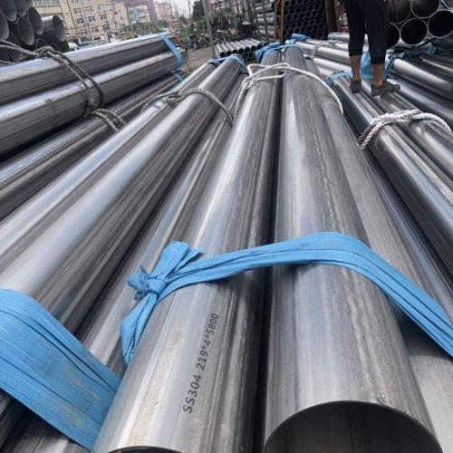 Precio al por mayor 304 SS Pipe industrial para la construcción