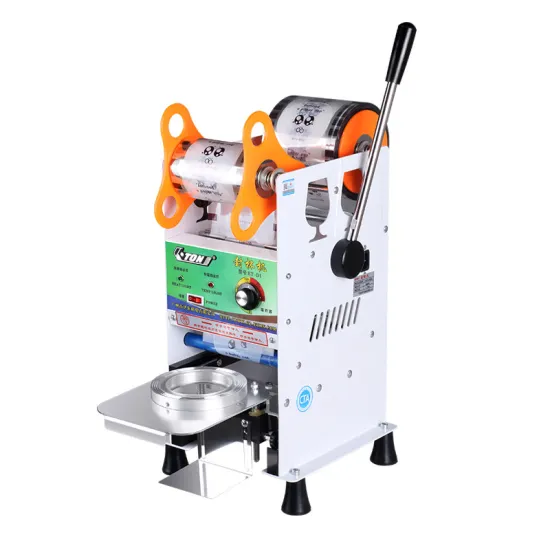 Manual Cup Sealer Machine for 90/95mm Cups: Ideal for Boba Tea and Plastics