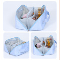 Polyester twill makeup bag Multifunctional makeup bag