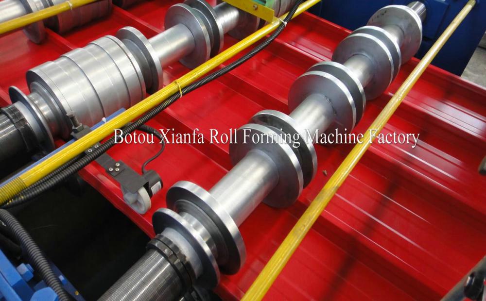 Aluminum IBR Roof Since lock roll forming machine